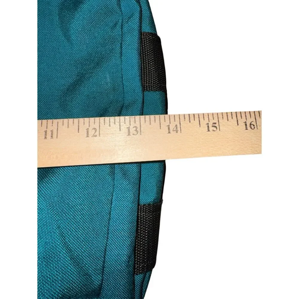 Vintage Cencal Aviation Products Teal USA Flight Bag Pilot Gear Carry Case‎ READ